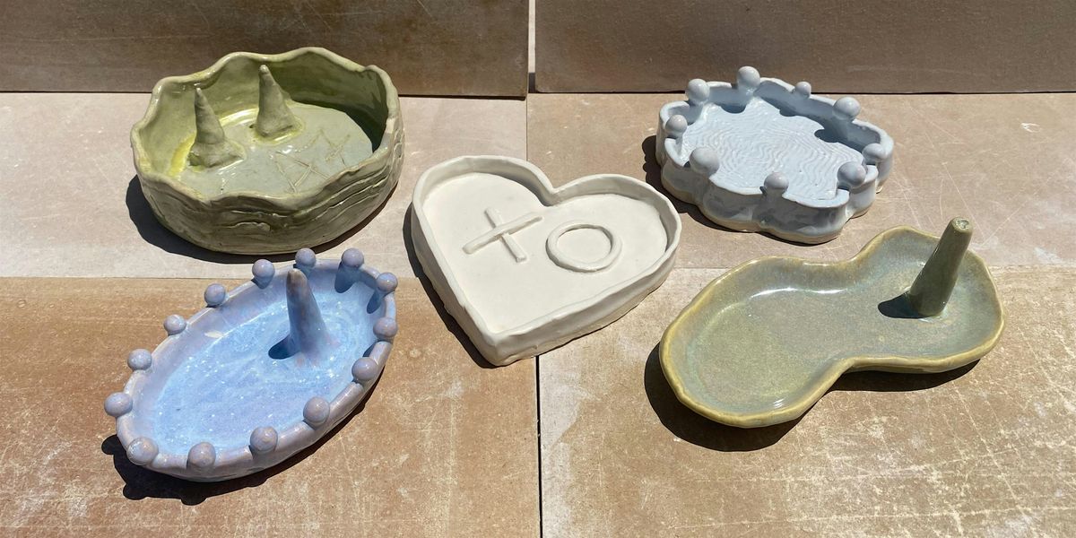 Make Your Own Ceramic Jewelry Dish - Intro to Pottery Class