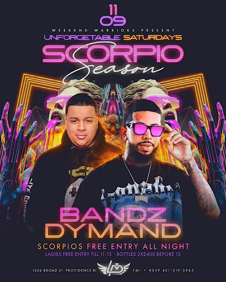 SCORPIO SZN @ CLUB LIVE