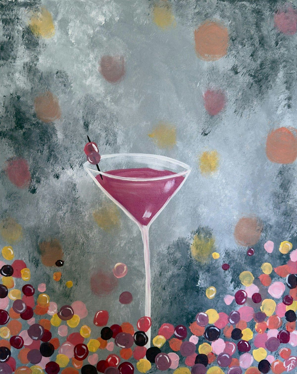Toledo Paint and Sip Party - Flirtini