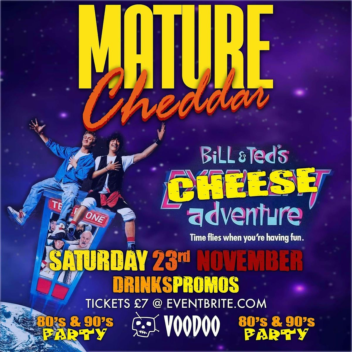 Mature Cheddar at Voodoo Belfast 23\/11\/24