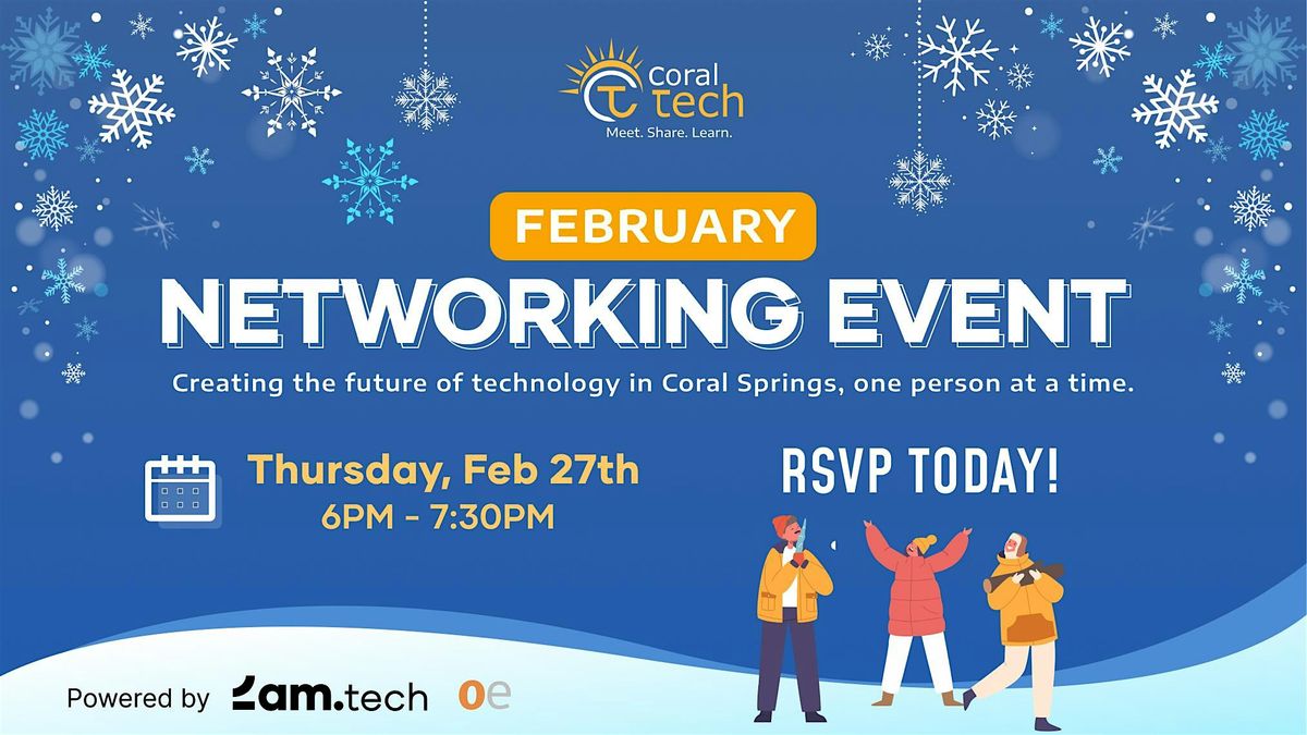 CoralTech Networking Mixer