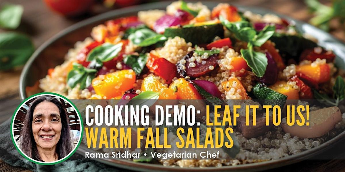 Cooking Demo: Leaf it to Us!