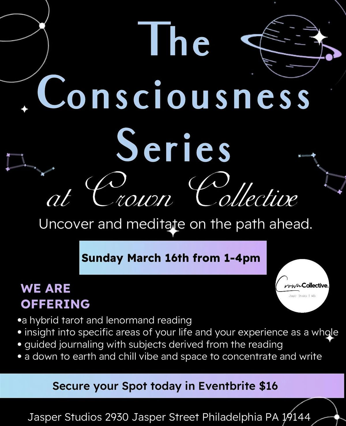 The Consciousness Series. Tarot and Palm Readings