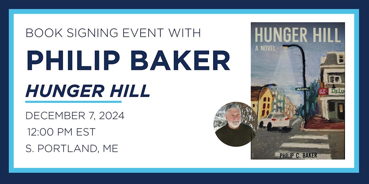 Philip Baker "Hunger Hill" Book Signing Event