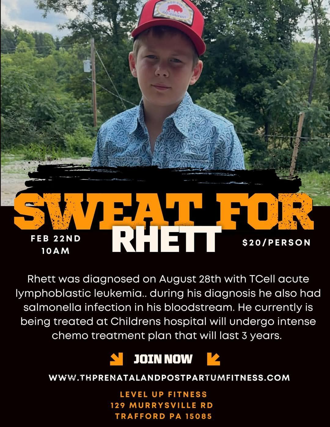 Sweat for Rhett