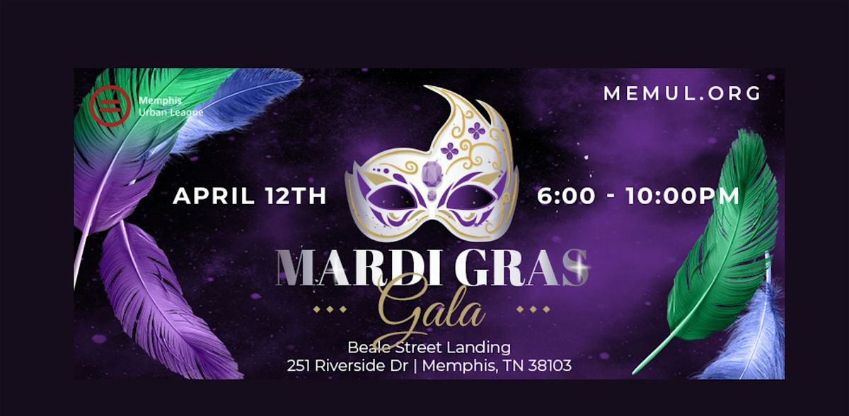 The Memphis Urban League Mardi Gras Gala