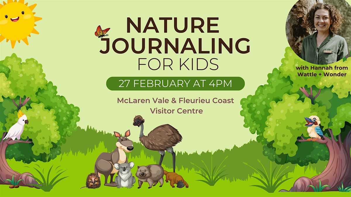 Nature journaling for kids (5-10 yrs)