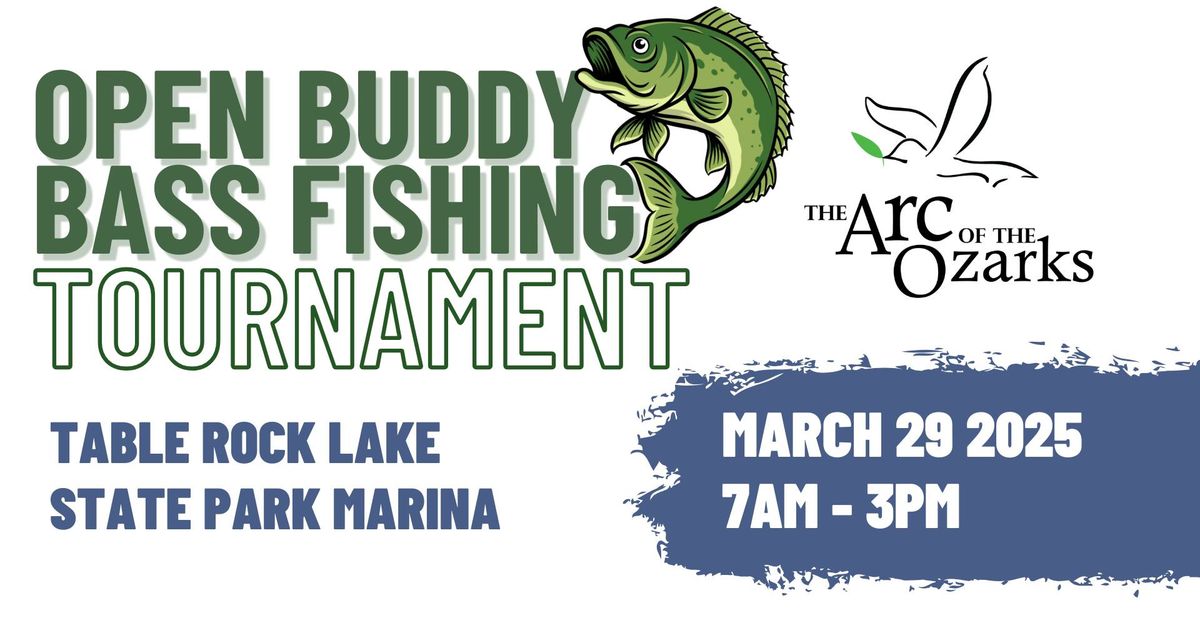 7th Annual Open Buddy Bass Fishing Tournament