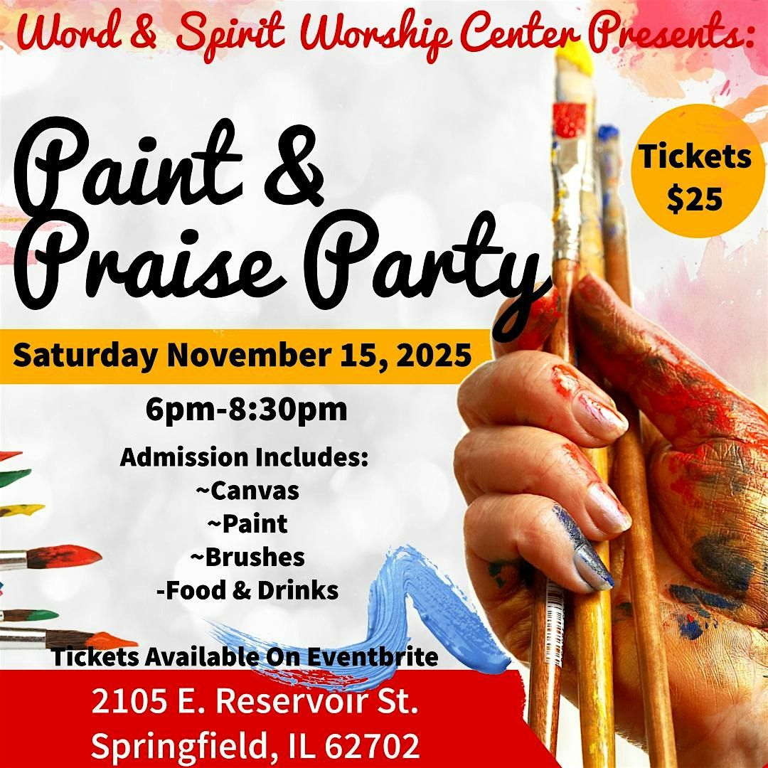 Word and Spirit Paint & Praise Party