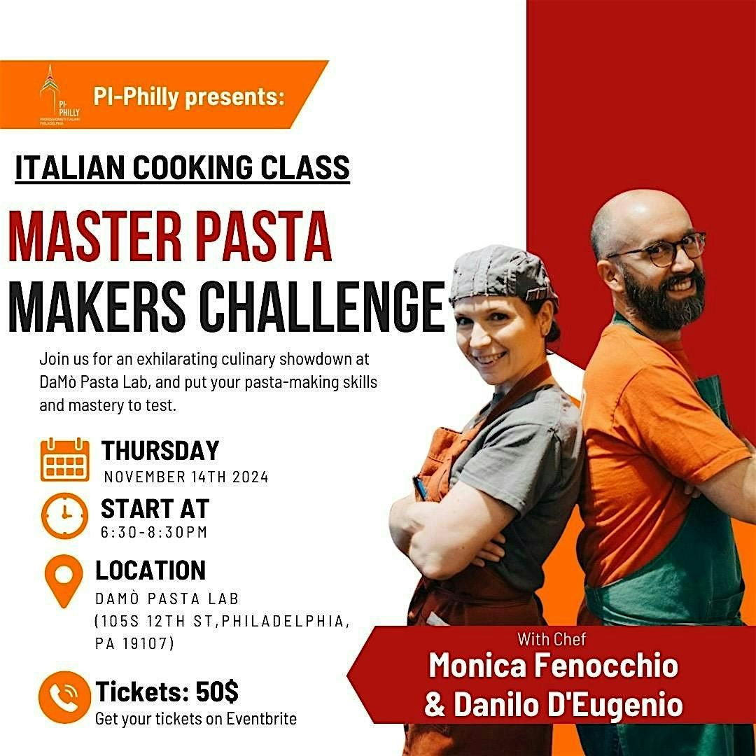 MASTER PASTA MAKERS CHALLENGE