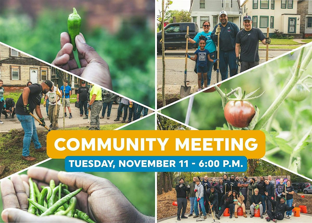 COMMUNITY MEETING - ANTIONETTE'S CORNER