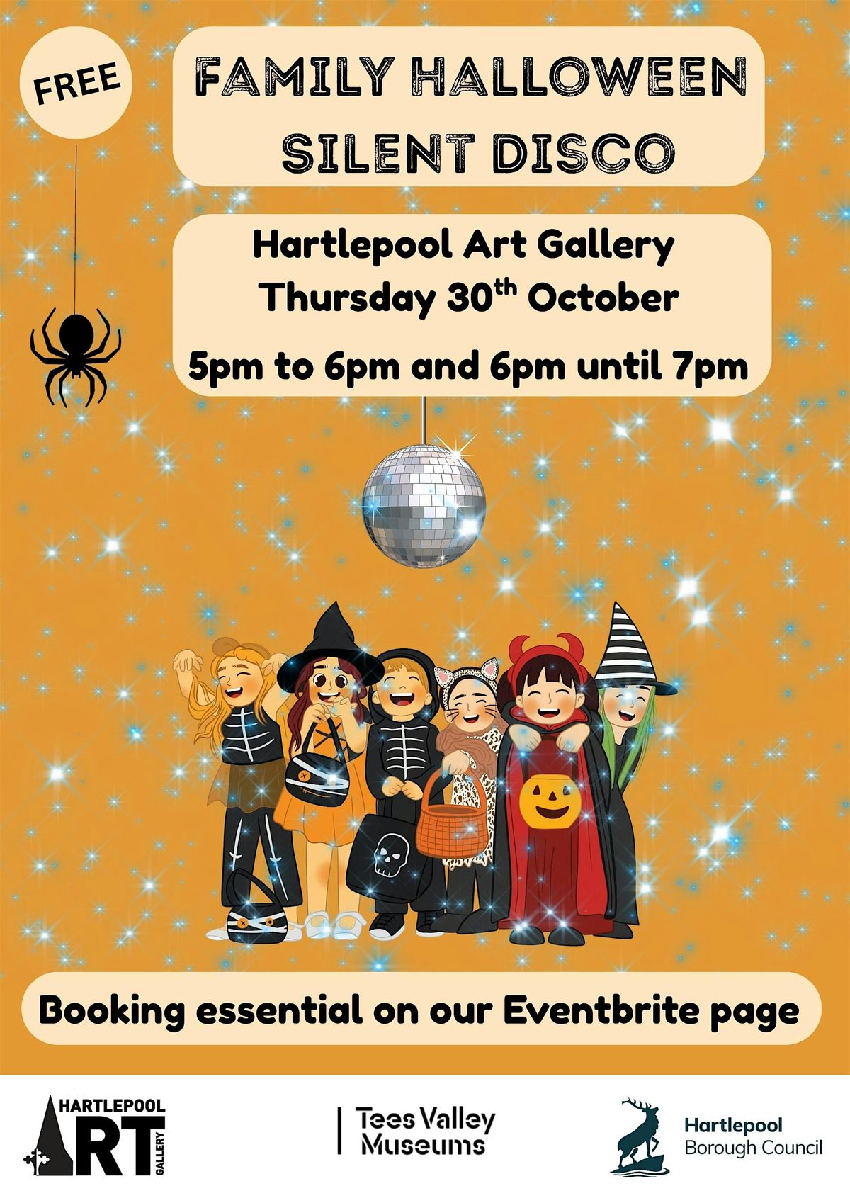 Family Halloween Silent Disco - 6pm