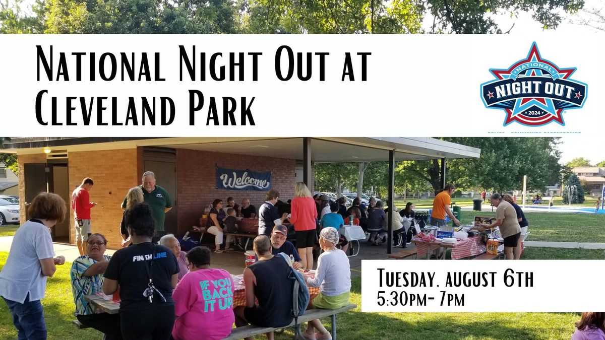 National Night Out at Cleveland Park