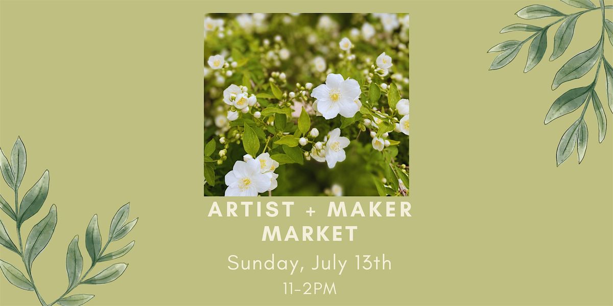 Artist & Maker Market