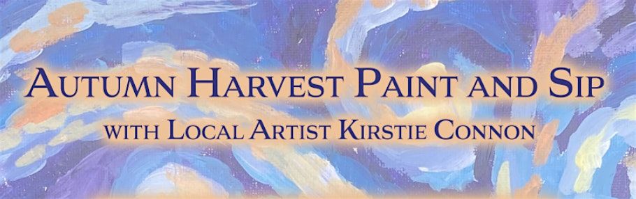 Autumn Harvest Paint and Sip