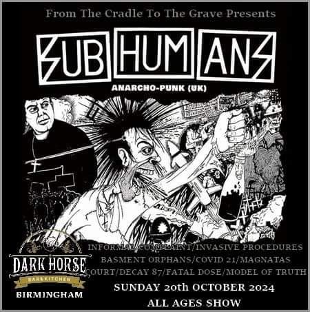 Sunday afternoon with the subhumans