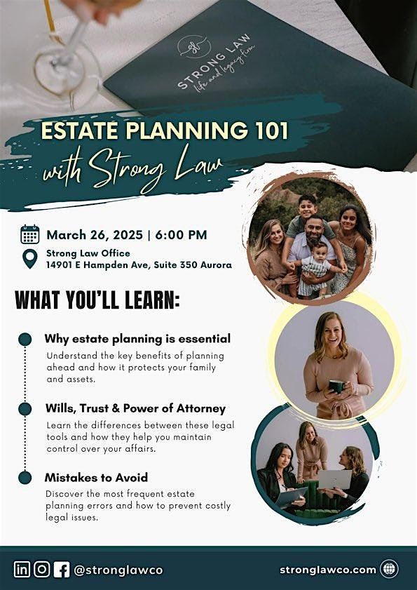 Estate Planning 101 with Strong Law