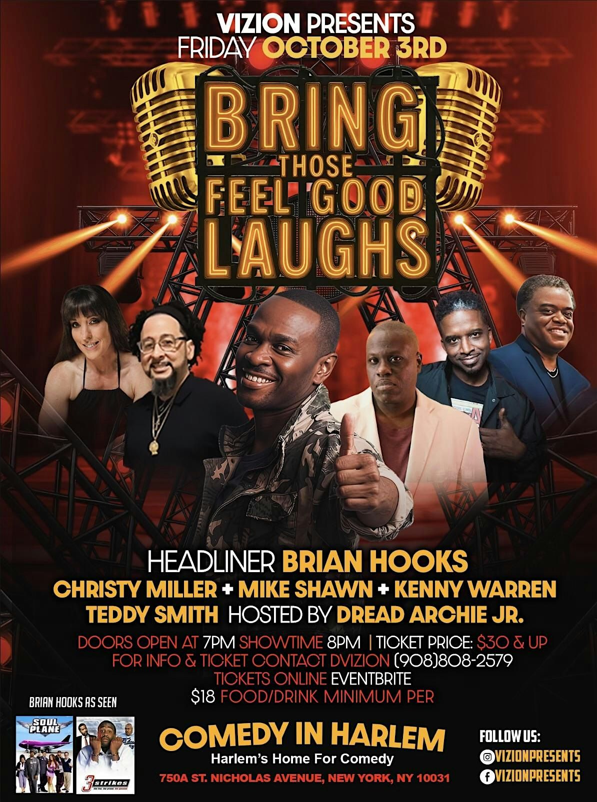 Bringing Those Feel Good Laughs: Comedy In Harlem