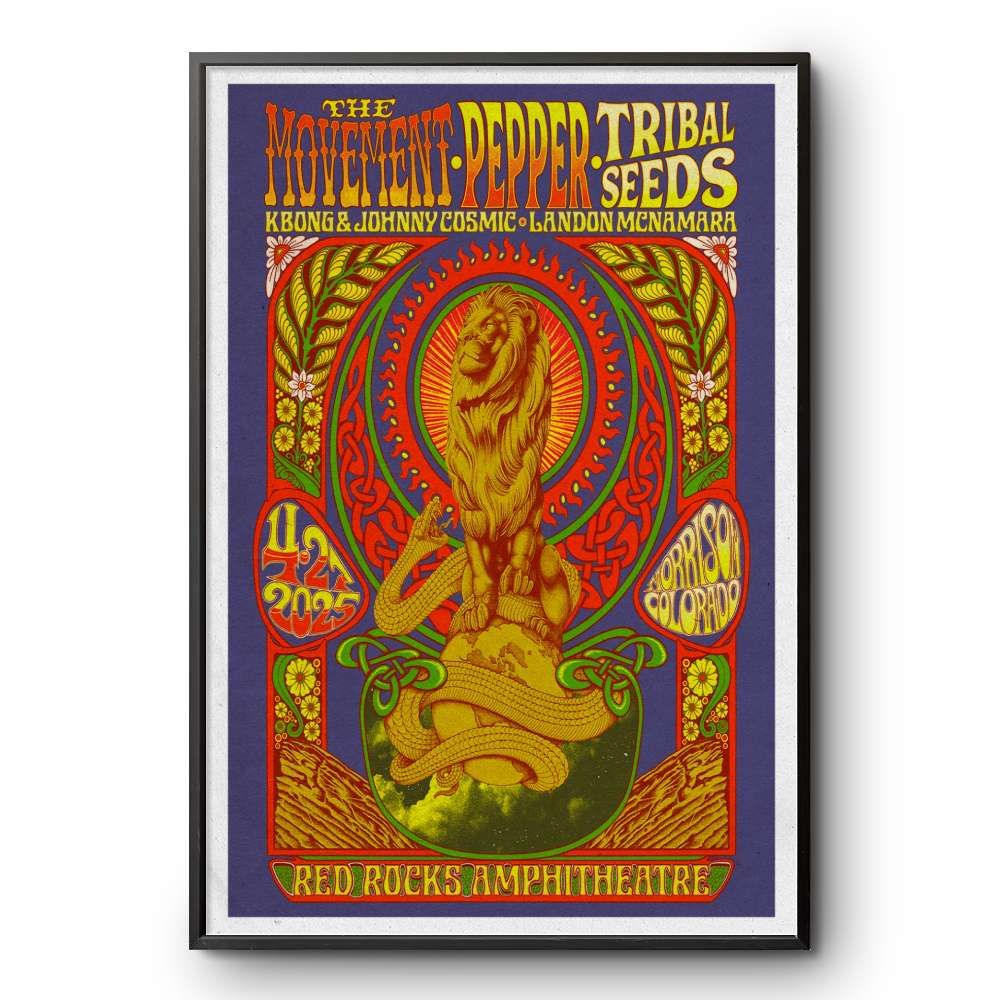 Tribal Seeds with Pepper and The Movement