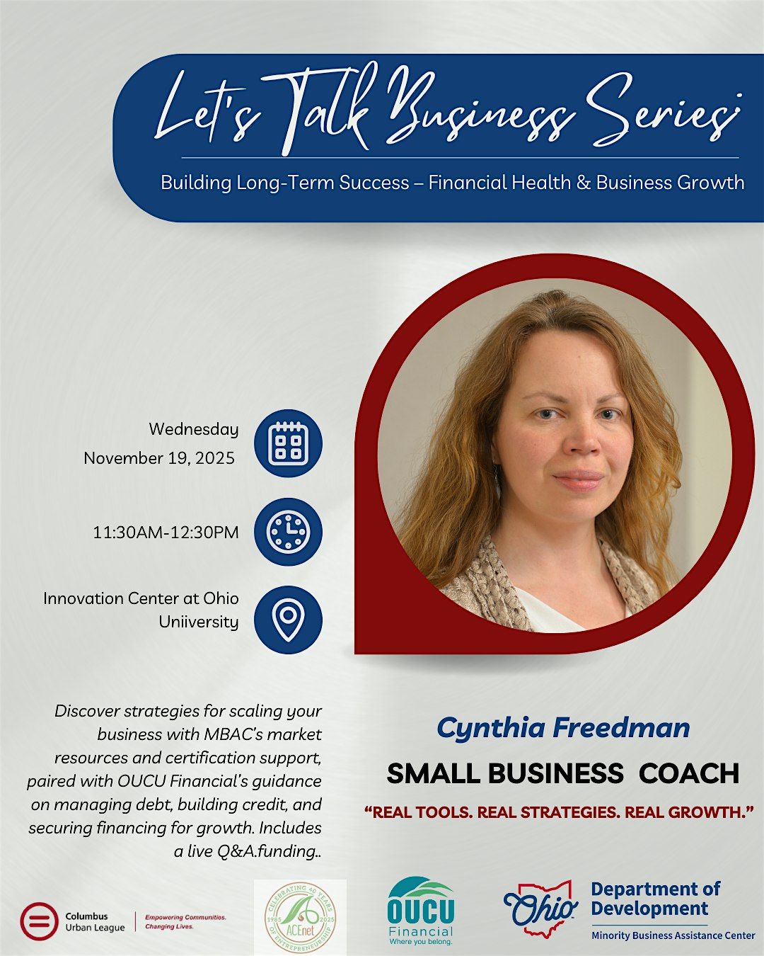 Let's Talk Business: Building Long-Term Success- Financial Health &Business