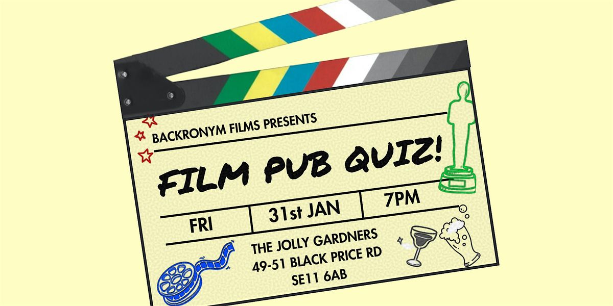 Film Pub Quiz!