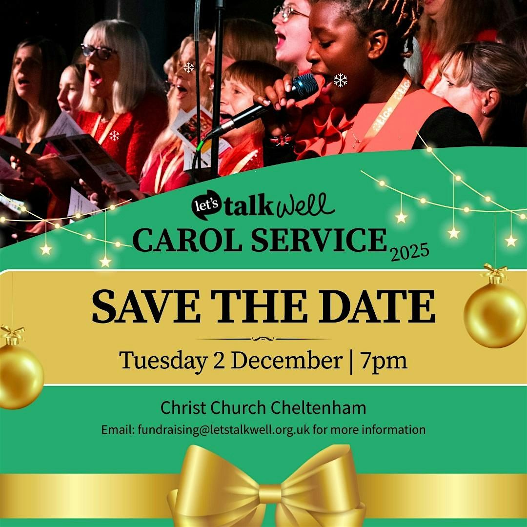 Let's Talk Well Carol Service 2025