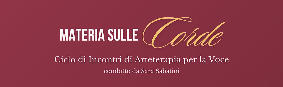 Arteterapia per la Voce