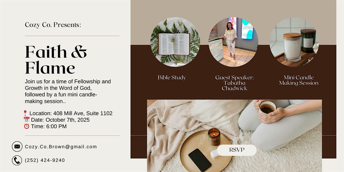 \u2728 Faith & Flame" Bible Study