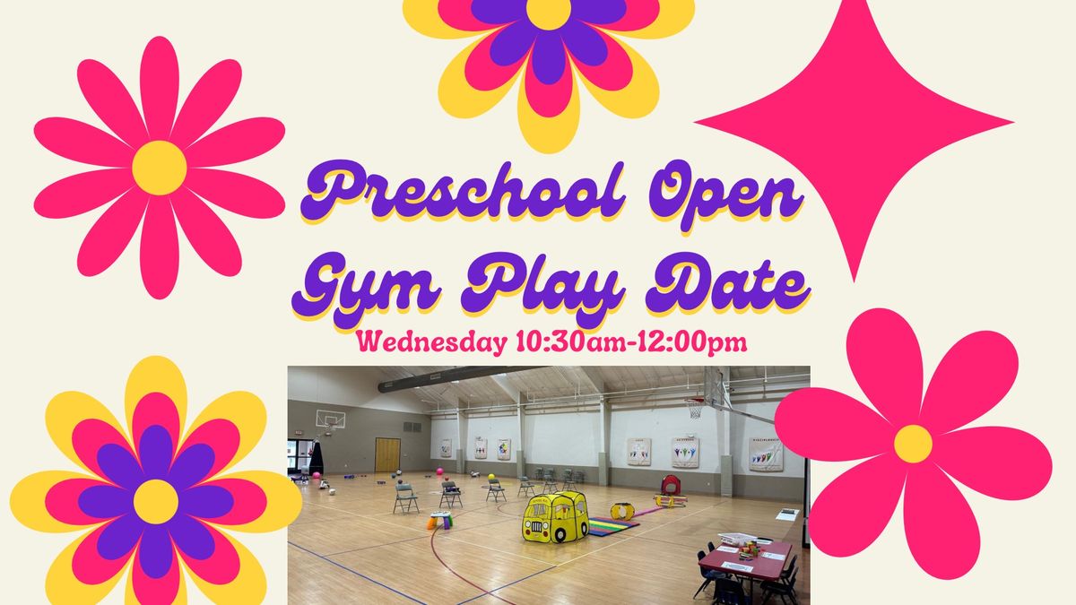 Preschool Open Gym Play Date