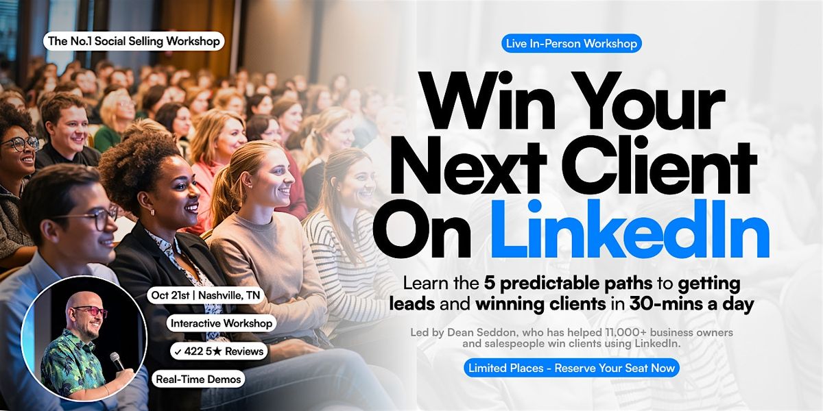 Win Your Next Client on Linkedin: LIVE IN PHOENIX