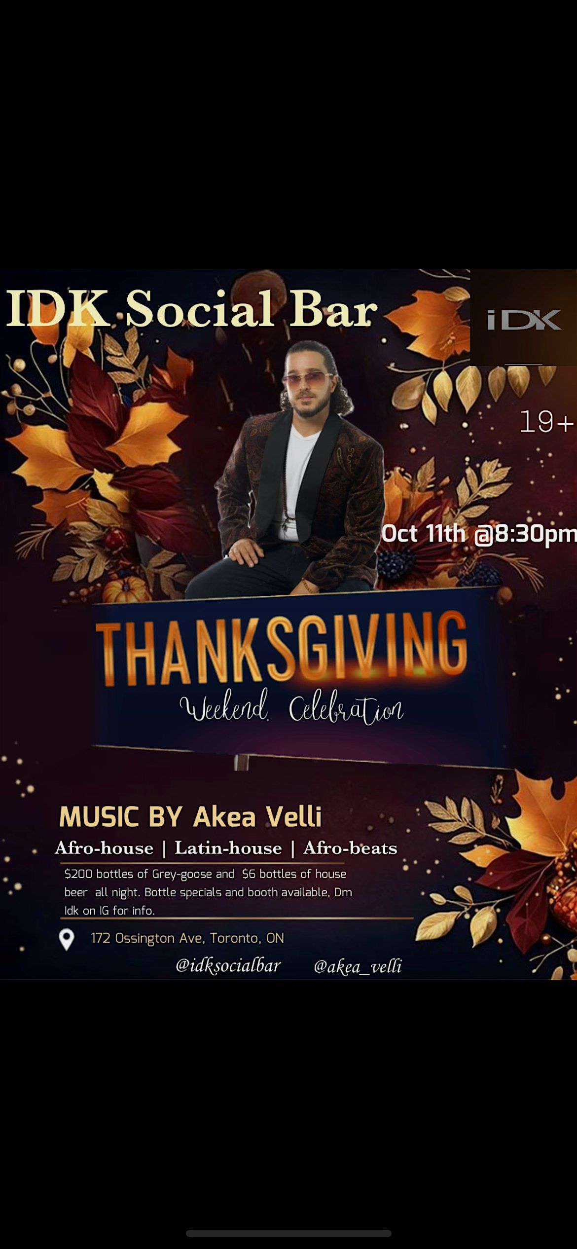 Thanksgiving, Saturday weekend celebration