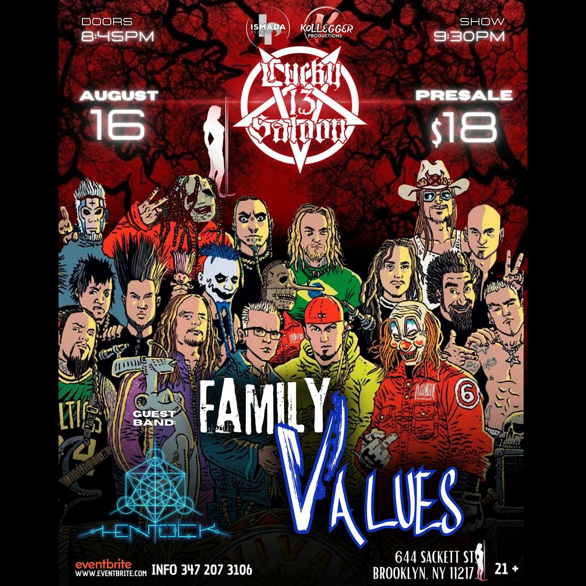 Nu metal tribute show