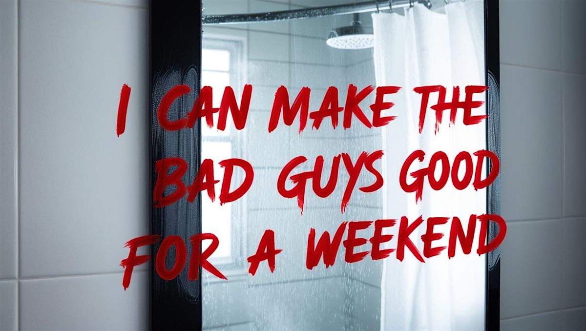 I can make the bad guys good for a weekend- January Book Club