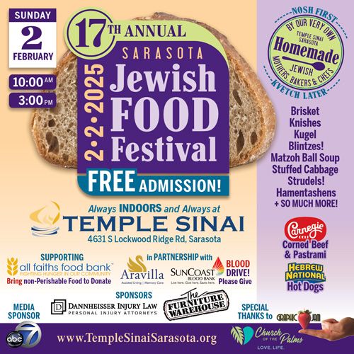 Jewish Food Festival at Temple Sinai