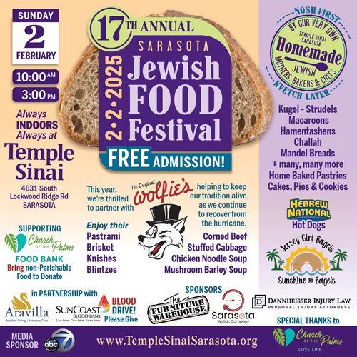 Jewish Food Festival at Temple Sinai