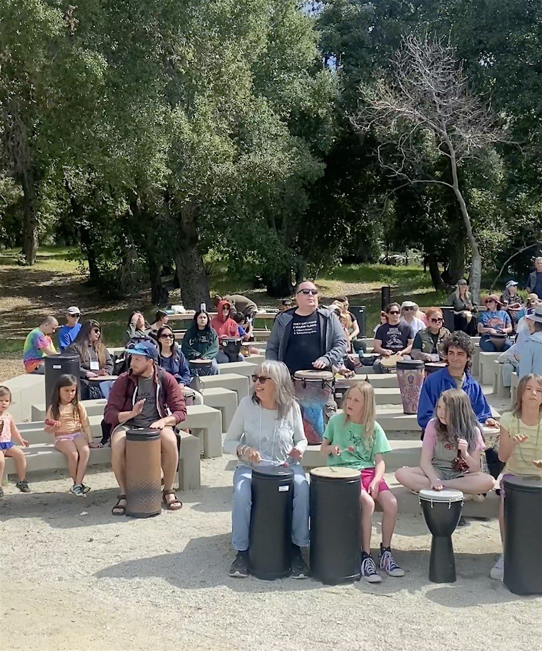 Drum Circle at King Gillette Ranch