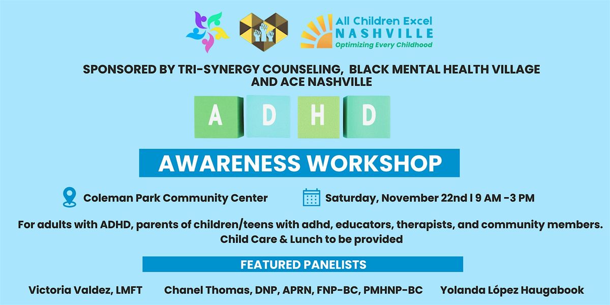 Awareness Workshop: Understanding ADHD Across the Lifespan