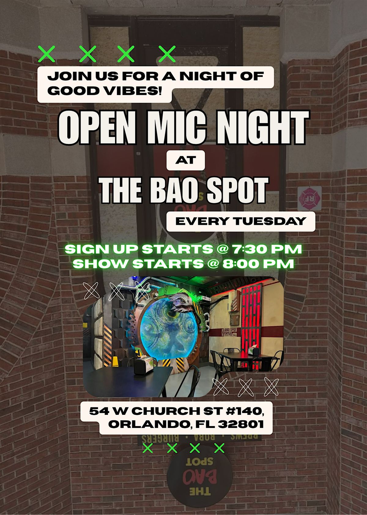 Open Mic Night- The Bao Spot
