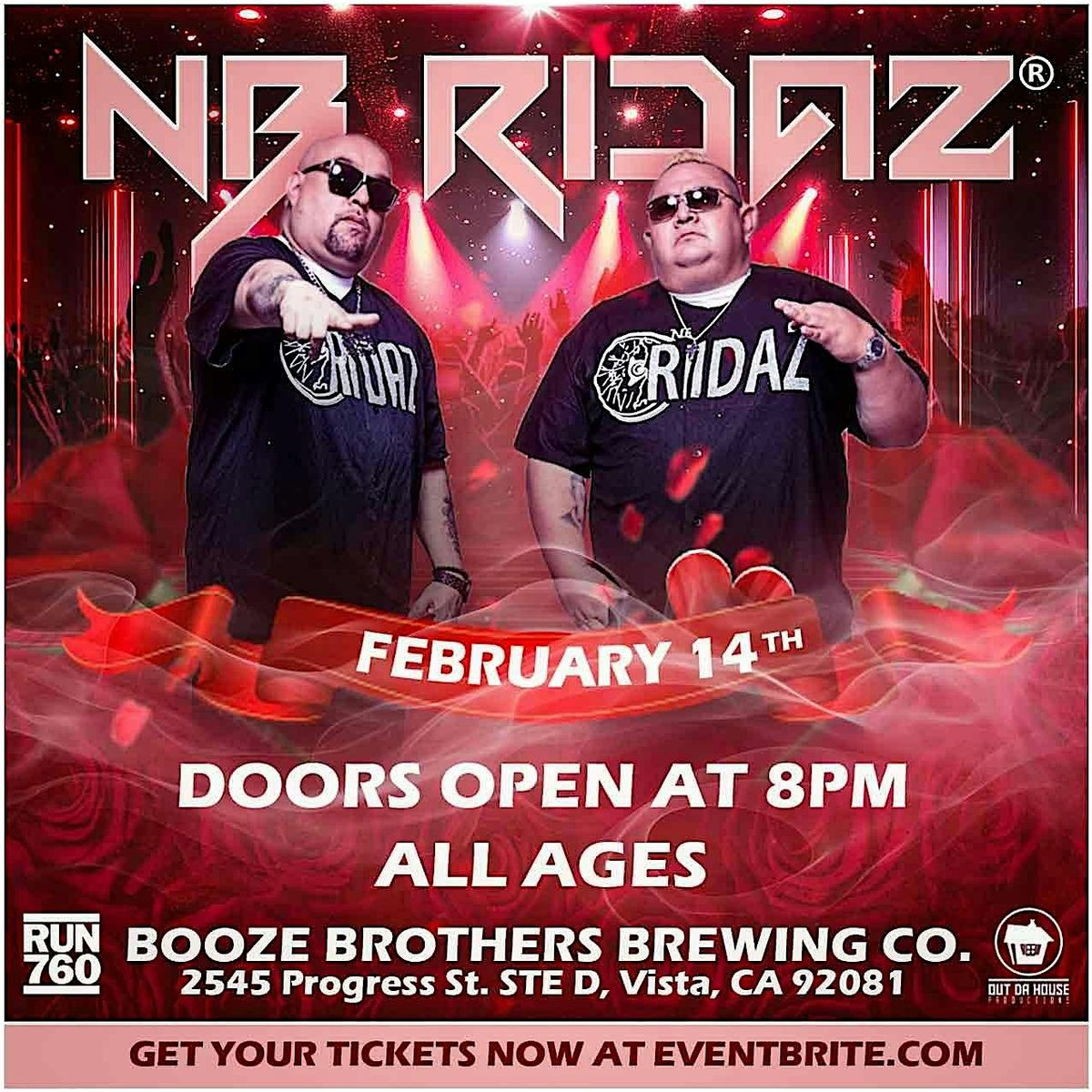 NB RIDAZ Live at BOOZE BROTHERS BREWING COMPANY