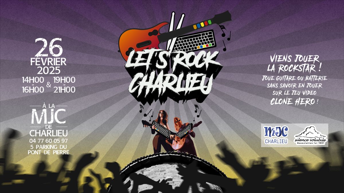 Let's Rock Charlieu \ud83c\udfae\ud83c\udfb8 - VIENS FAIRE LA ROCKSTAR \ud83d\ude0e