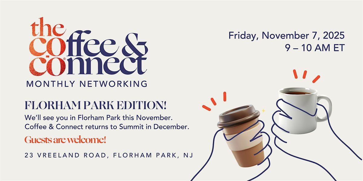 Co-Co Member Exclusive: Coffee & Connect Monthly Networking