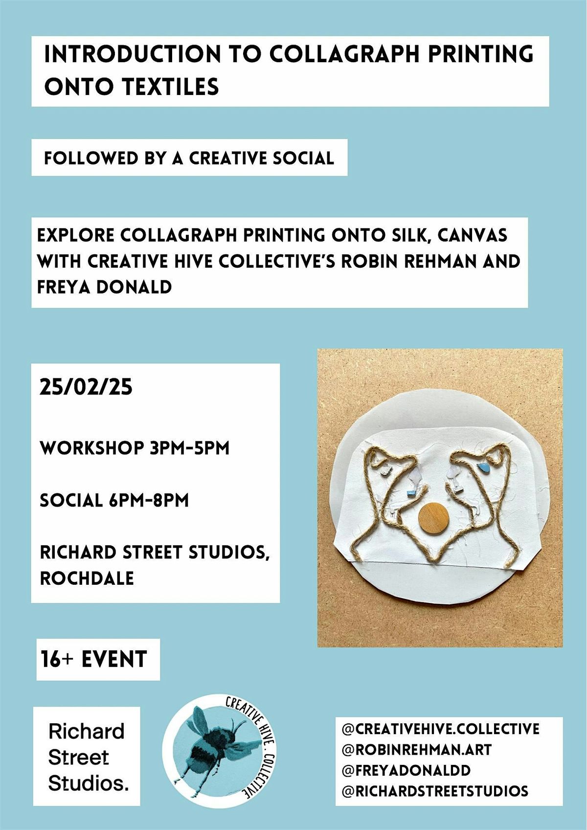 In Common Exhibition: Creative Hive Collective Artist Social