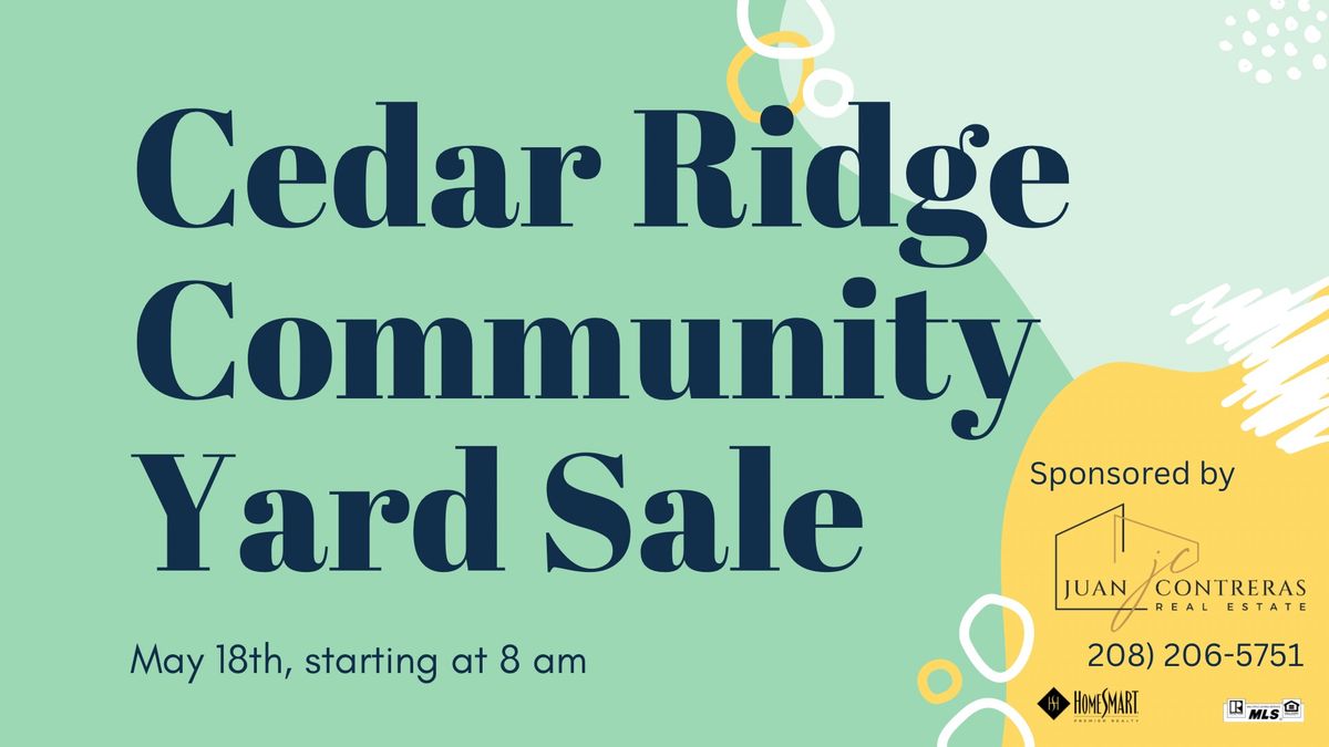 Cedar Ridge Community Yard Sale