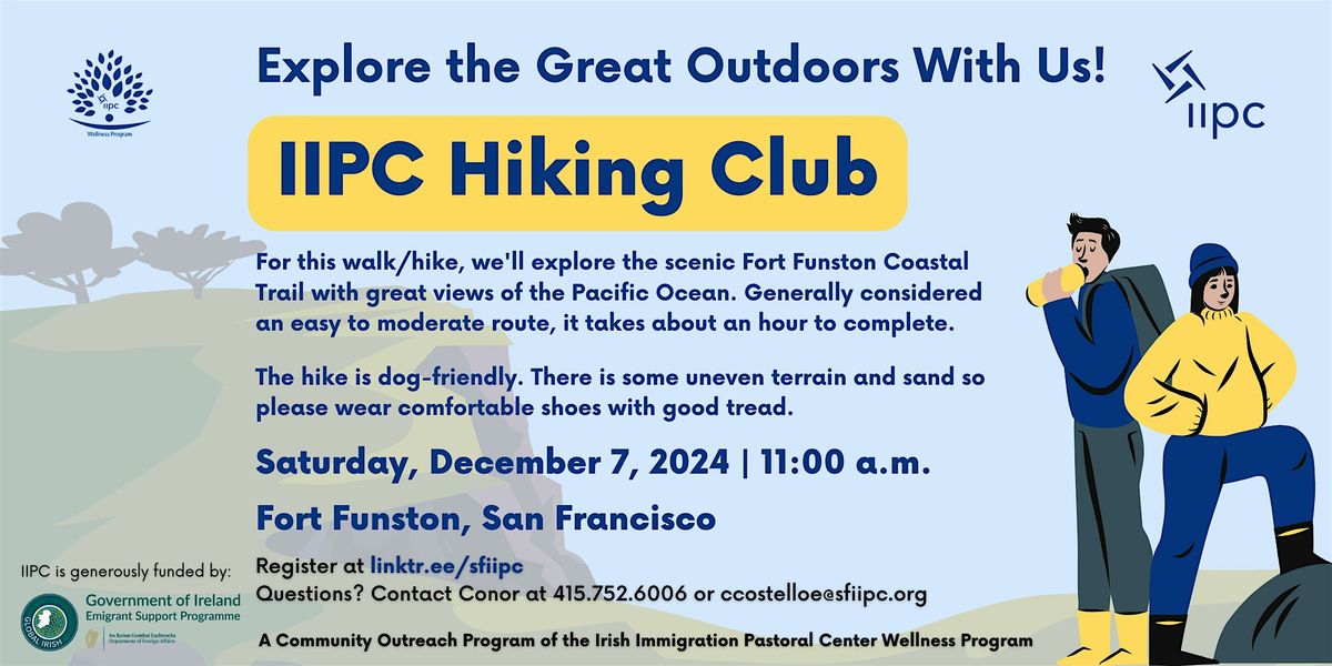 IIPC Hiking Club - Saturday, December 7