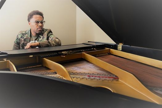 Richard D. Johnson Solo Jazz Piano Live Stream + In-person Concert