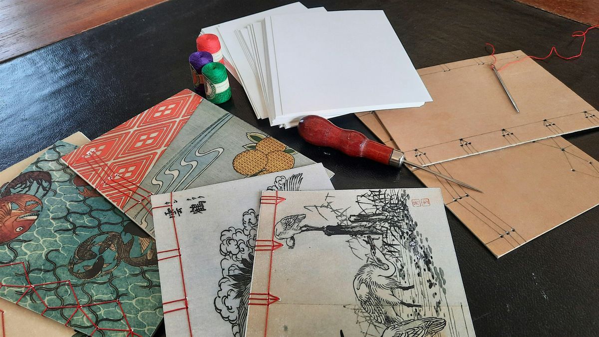 Reliure japonaise  : les ateliers du patrimoine