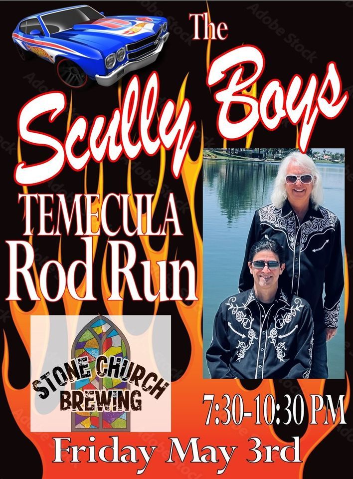 The Scully Boys at Stone Church Brewing in Old Town Temecula