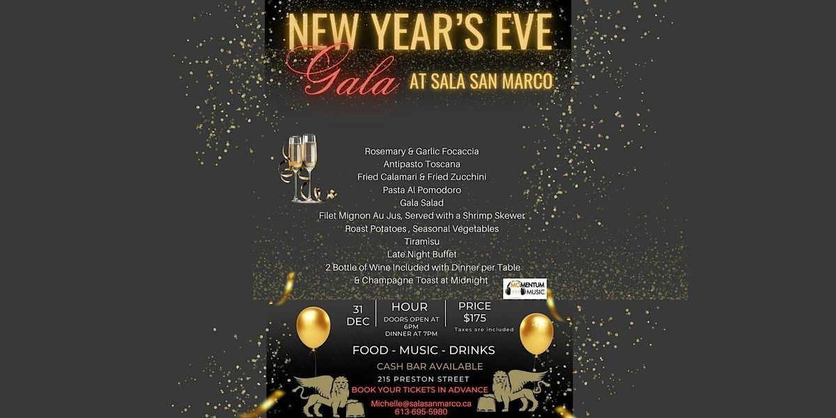 New Year's Eve Gala