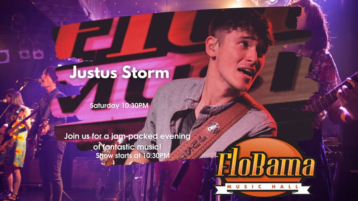 \ud83c\udfb8 Justus Storm Band LIVE at FloBama! \ud83c\udfb8