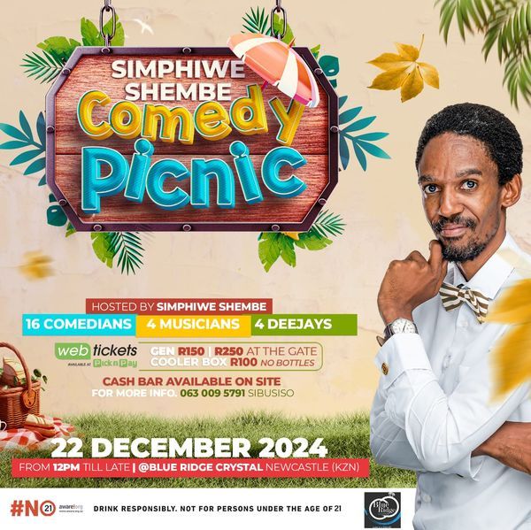 THE Simphiwe Lizwi Shembe COMEDY PICNIC is a supersized comedy extravaganza that brings together var